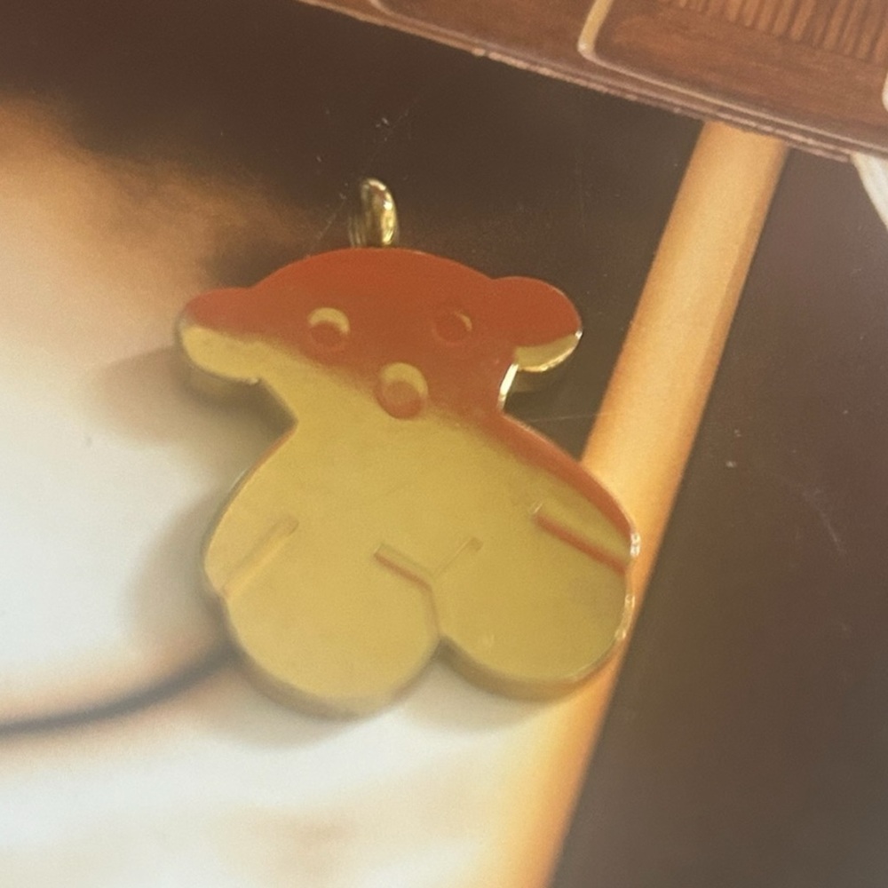 Stainless steel Bear Pendant